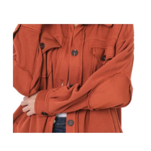 ZENANA Oversized Fleece Schacket - Picture 2 of 8